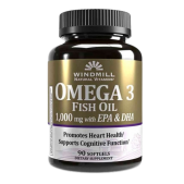 Omega 3 1000mg Con Epa Dha Windmill 180 Softgels Sabor Sin Sabor