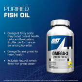 Gat Sport Omega-3 Soft Gels con 90 Cápsulas - Image 3